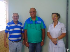 Antônio Carlos se mostrou satisfeito com as melhorias que viu no Hospital. ASCOM - HMSD