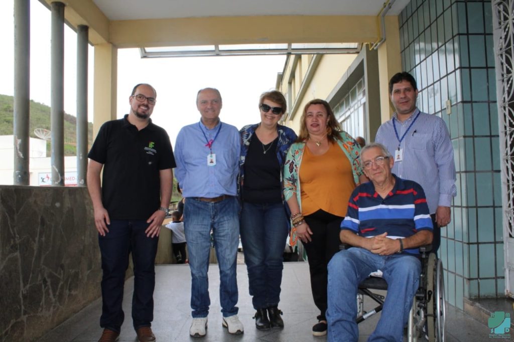 A Deputada Federal Margarida Salomão, acompanhado dos vereadores Claudia Correa e Conrado Batista, estiveram visitando o hospital na tarde do dia 11 de Outubro de 2019