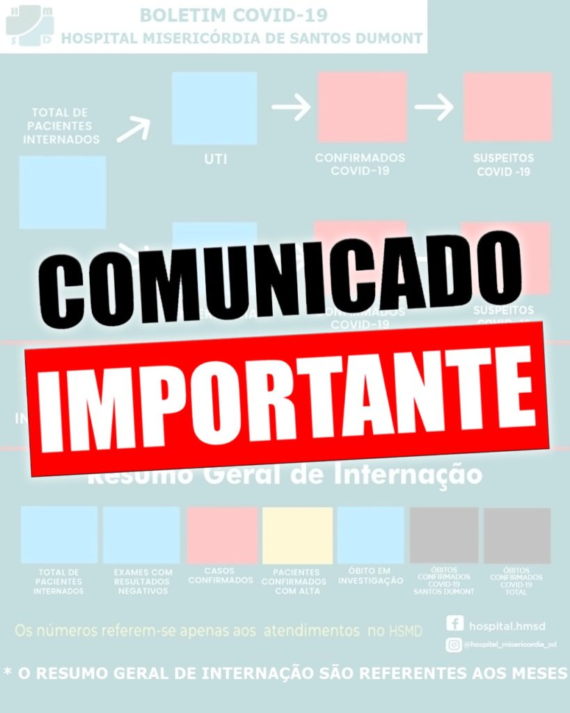 COMUNICADO IMPORTANTE COVID